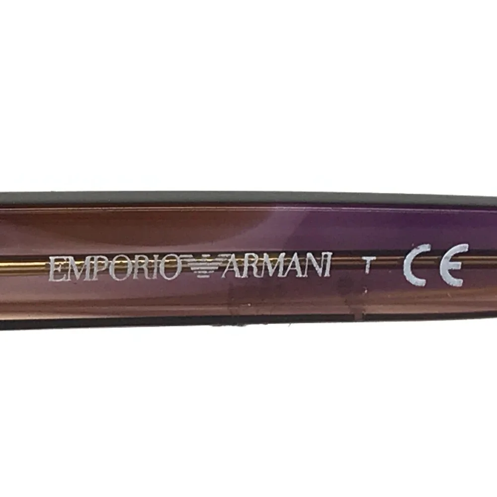 Emporio Armani Eyeglasses Frames EA3142 5716 Clear Brown Purple Horn 53-18-145